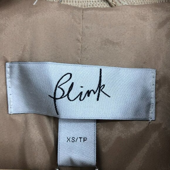 (NWT) Danier/Blink Tan Genuine Leather Jacket - Picture 11 of 16